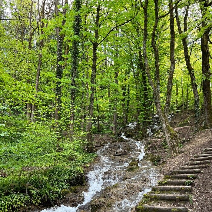 Paysage calme pour accompagner les troubles du sommeil